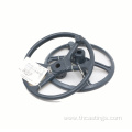 Customized Cast Iron Alloy chrome hand wheel